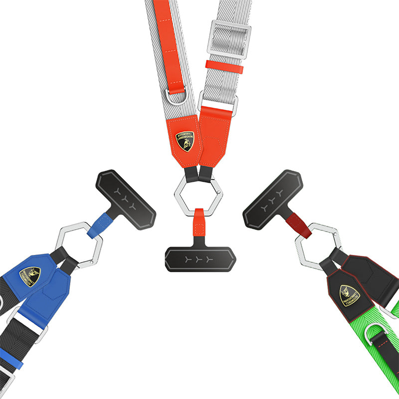 Lamborghini Temerario Crossbody Webbing Strap Phone Lanyard - TE D1