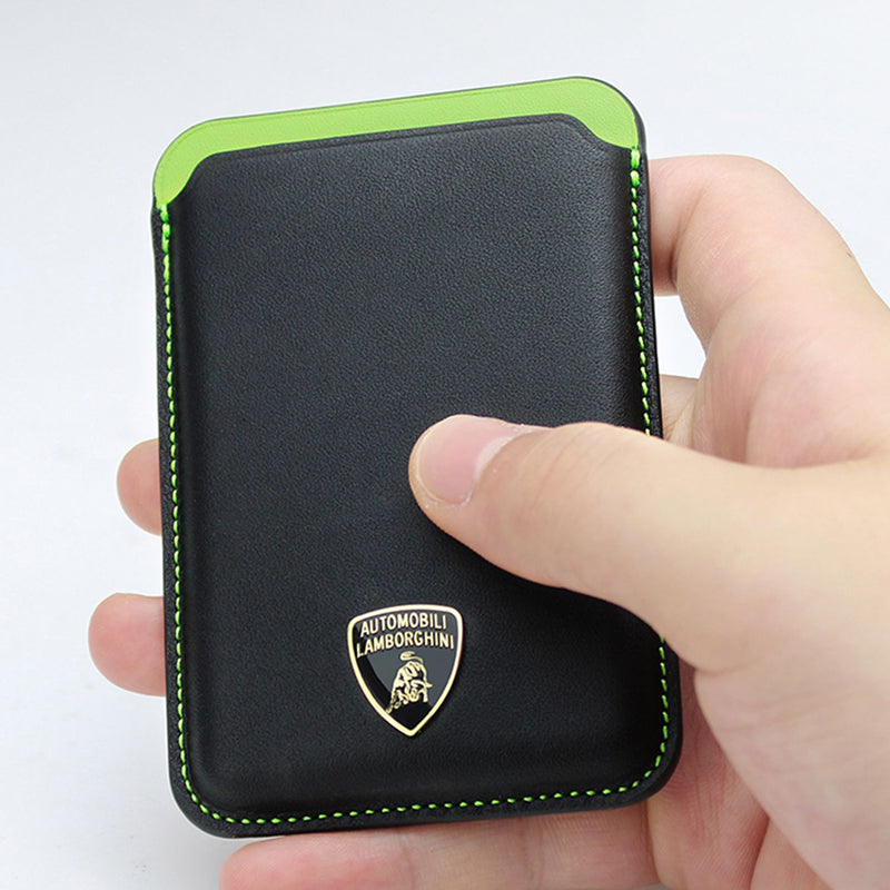 Lamborghini Leather Wallet with MagSafe - Urus D8
