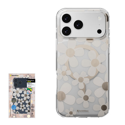 SwitchEasy Fleur M MagSafe 3D Patterned Shockproof Double In-Mold Case Cover