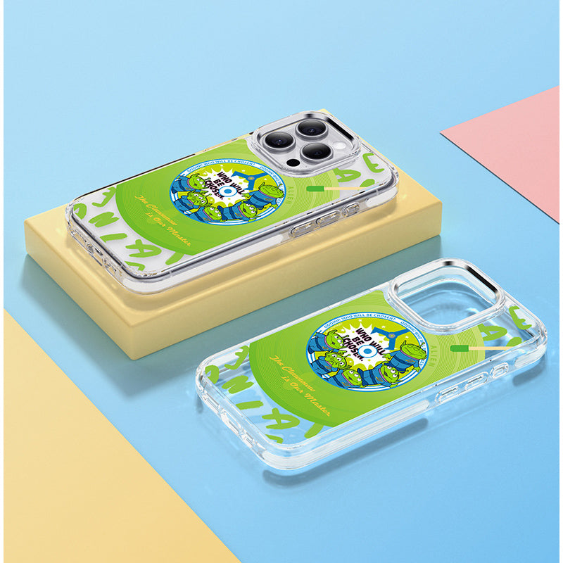 Disney Characters MagSafe Shockproof Transparent Protective Case Cover