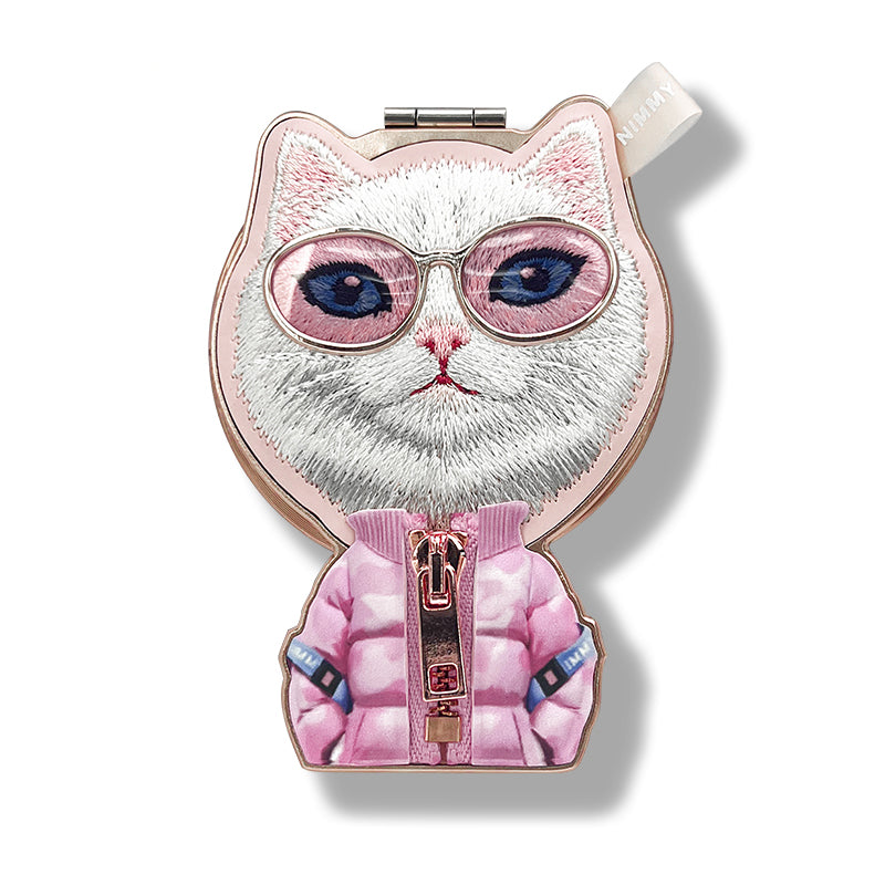 Nimmy Cool Glasses 2.0 Cute Pets 3D Embroidery Magnetic Bracket Phone Holder