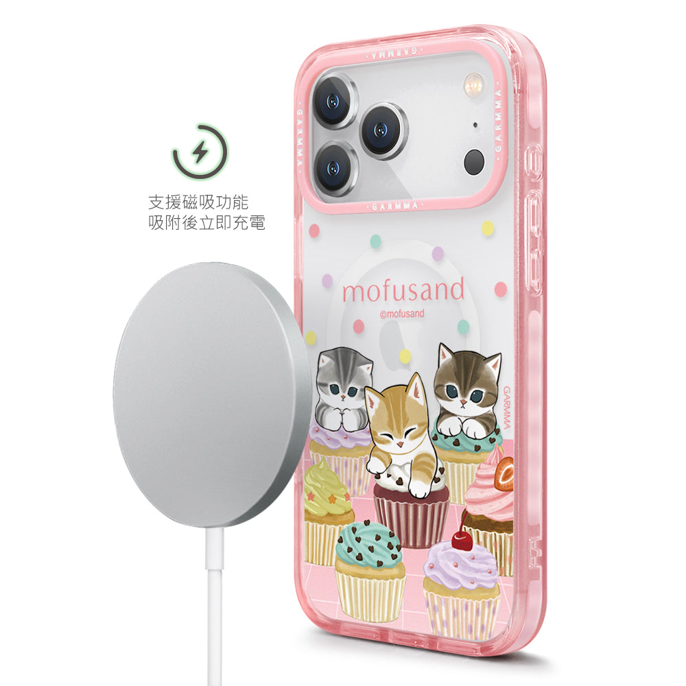 GARMMA mofusand Companionship MagSafe Premium Military Grade Drop Tested Impact Case Cover