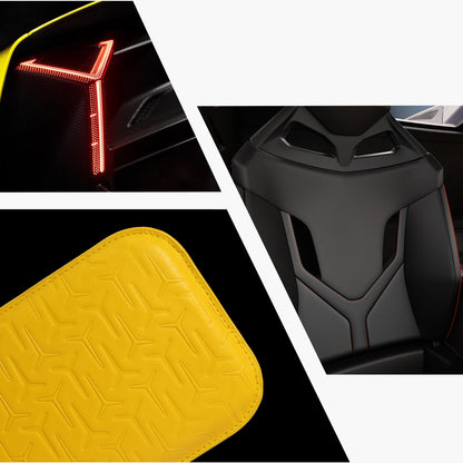 Lamborghini Genuine Leather Mobile Phone Pouch - Temerario D2