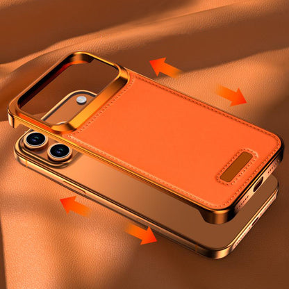 Armor King MagSafe Aluminum+Leather Heat Dissipation Protective Case Cover