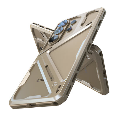 Luphie Warrior Armor Military-Grade Drop Protectioon Aluminum Alloy Heat Dissipation Metal Case Cover