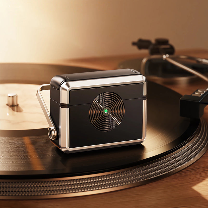 Oatsbasf Speaker Shockproof Silicone Protective Case for AirPods Pro 3