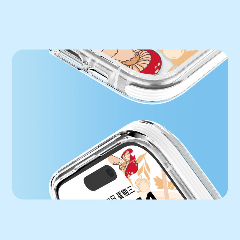 Disney Characters MagSafe Shockproof Transparent Protective Case Cover