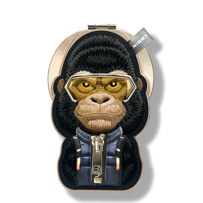 Nimmy Cool Glasses 2.0 Cute Pets 3D Embroidery Magnetic Bracket Phone Holder