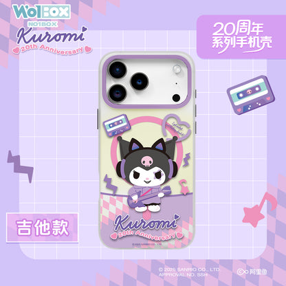 Sanrio Kuromi's 20th Anniversary MagSafe All-inclusive Shockproof IMD Protective Case Cover