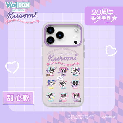 Sanrio Kuromi's 20th Anniversary MagSafe All-inclusive Shockproof IMD Protective Case Cover