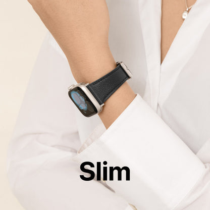 SwitchEasy Slim Genuine Leather Watch Band Apple Watch Strap