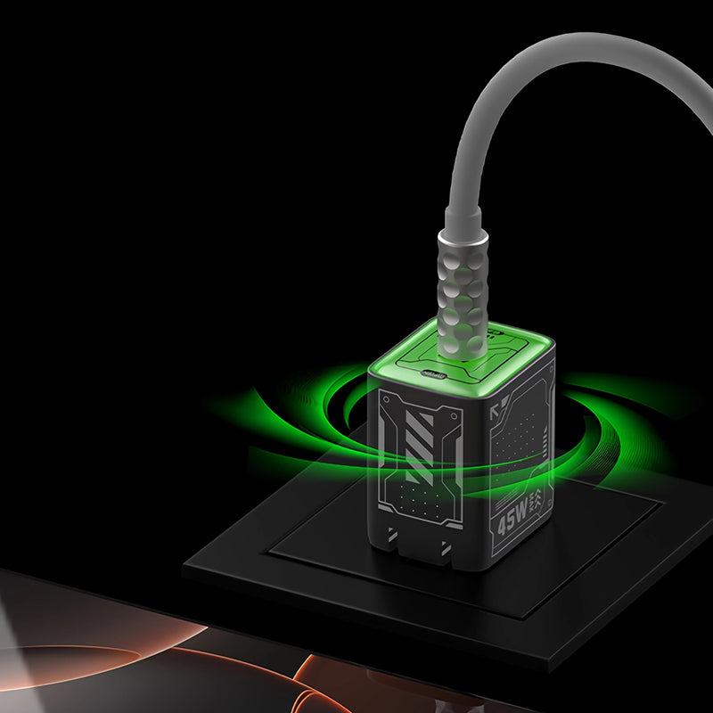 Mfish Electronic Rhino Power Port GaN 45W PD Fast Charger