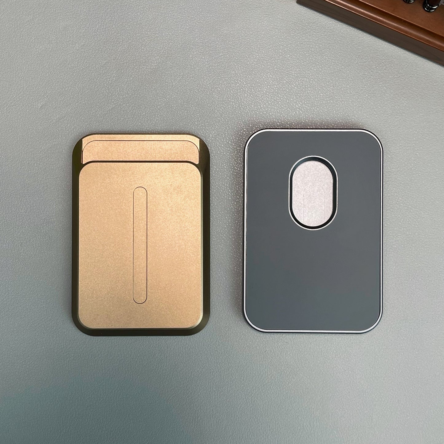 Armor King MagSafe Aluminum Alloy Phone Wallet Magnetic Card Holder