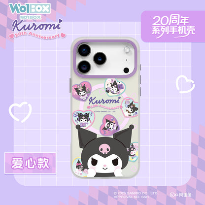 Sanrio Kuromi's 20th Anniversary MagSafe All-inclusive Shockproof IMD Protective Case Cover