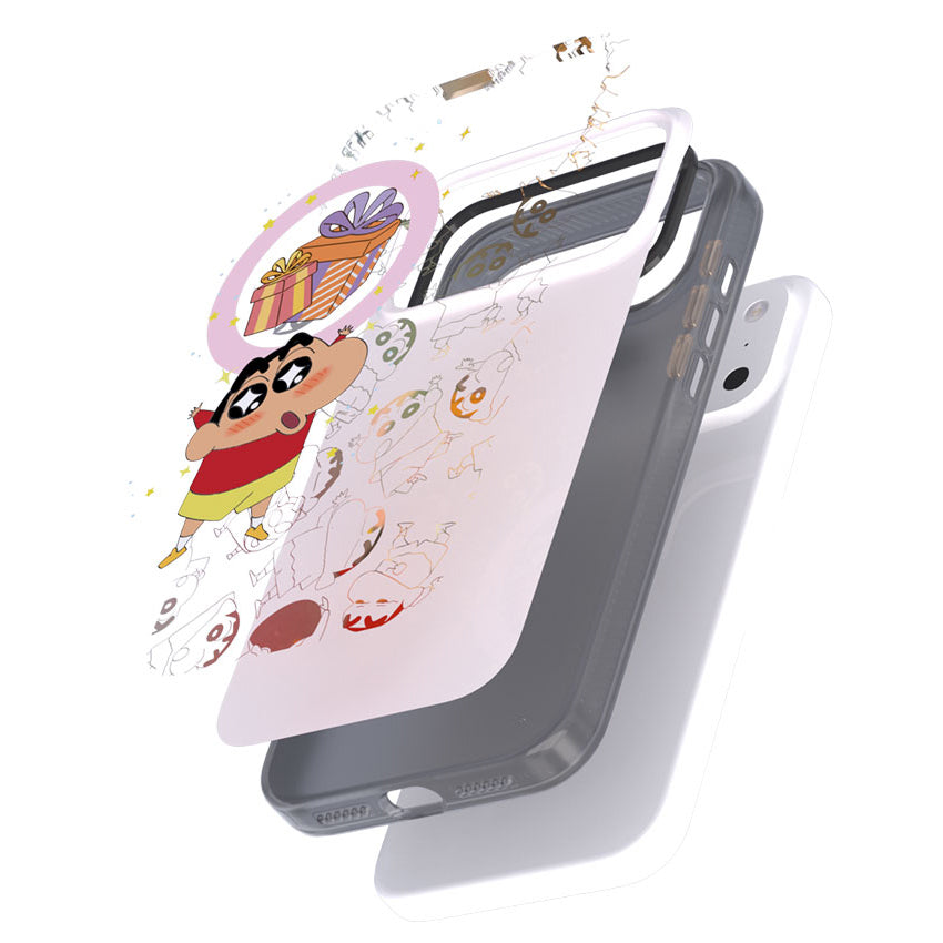 Mikalen Crayon Shin-chan MagSafe All-inclusive IMD Shockproof Protective Case Cover