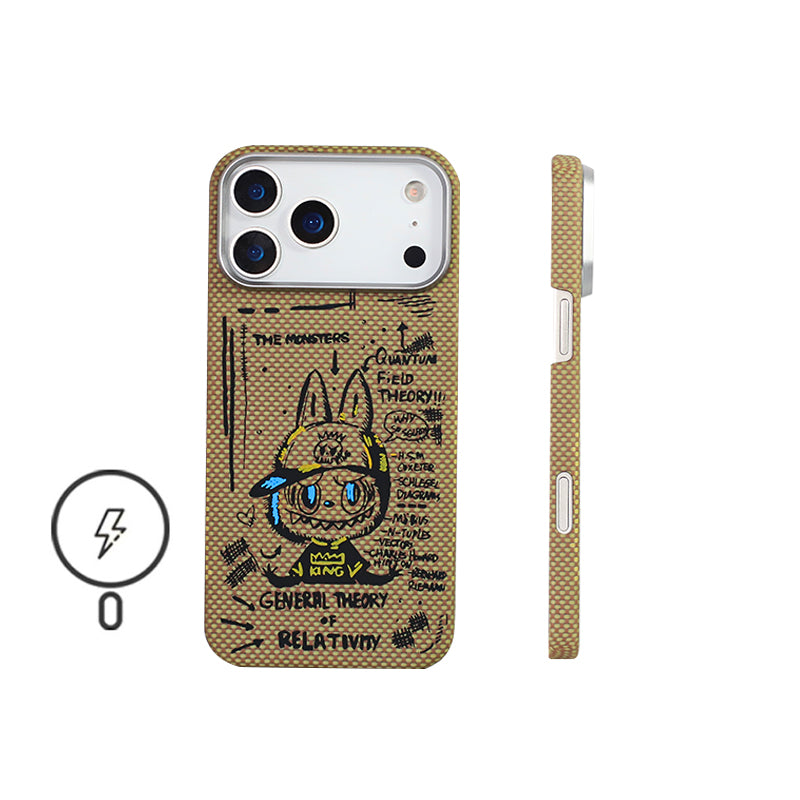 Armor King MagSafe Luxury Pure Aramid Fiber Slim Light Case Cover for Apple iPhone 17 series