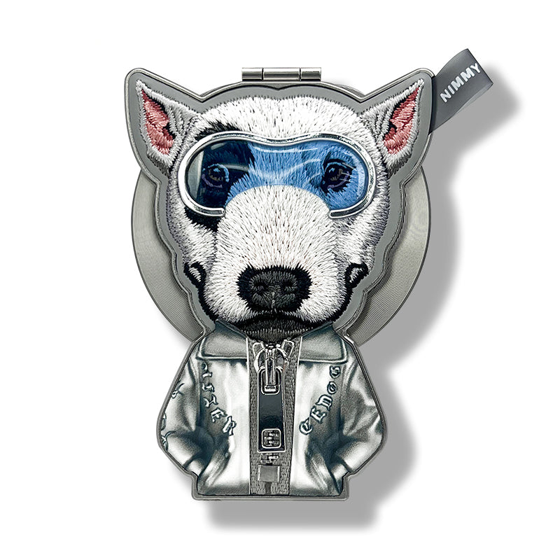 Nimmy Cool Glasses 2.0 Cute Pets 3D Embroidery Magnetic Bracket Phone Holder