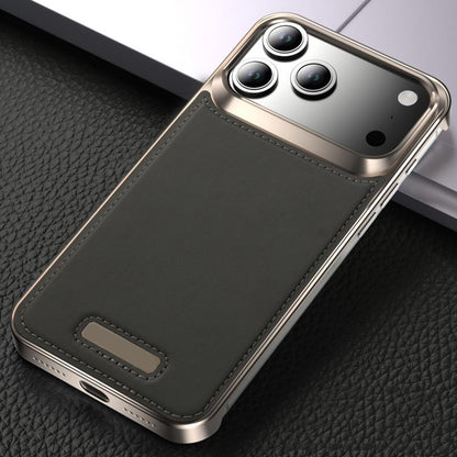 Armor King MagSafe Aluminum+Leather Heat Dissipation Protective Case Cover