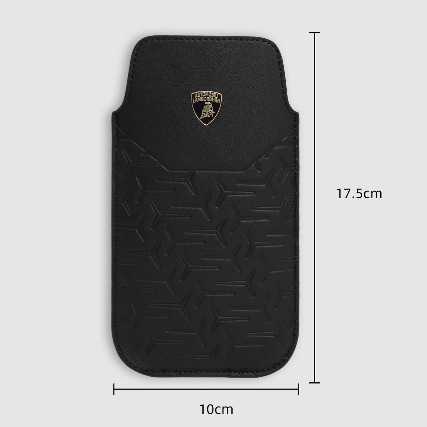 Lamborghini Genuine Leather Mobile Phone Pouch - Temerario D2