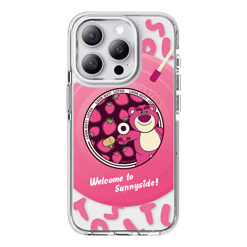 Disney Characters MagSafe Shockproof Transparent Protective Case Cover