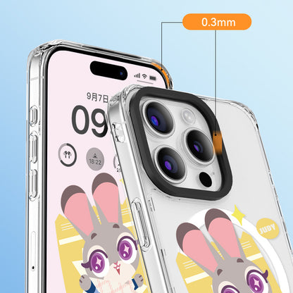 Disney Zootopia 2 MagSafe Shockproof Transparent Case Cover