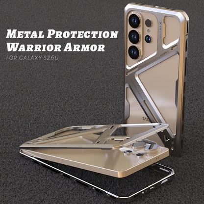 Luphie Warrior Armor Military-Grade Drop Protectioon Aluminum Alloy Heat Dissipation Metal Case Cover