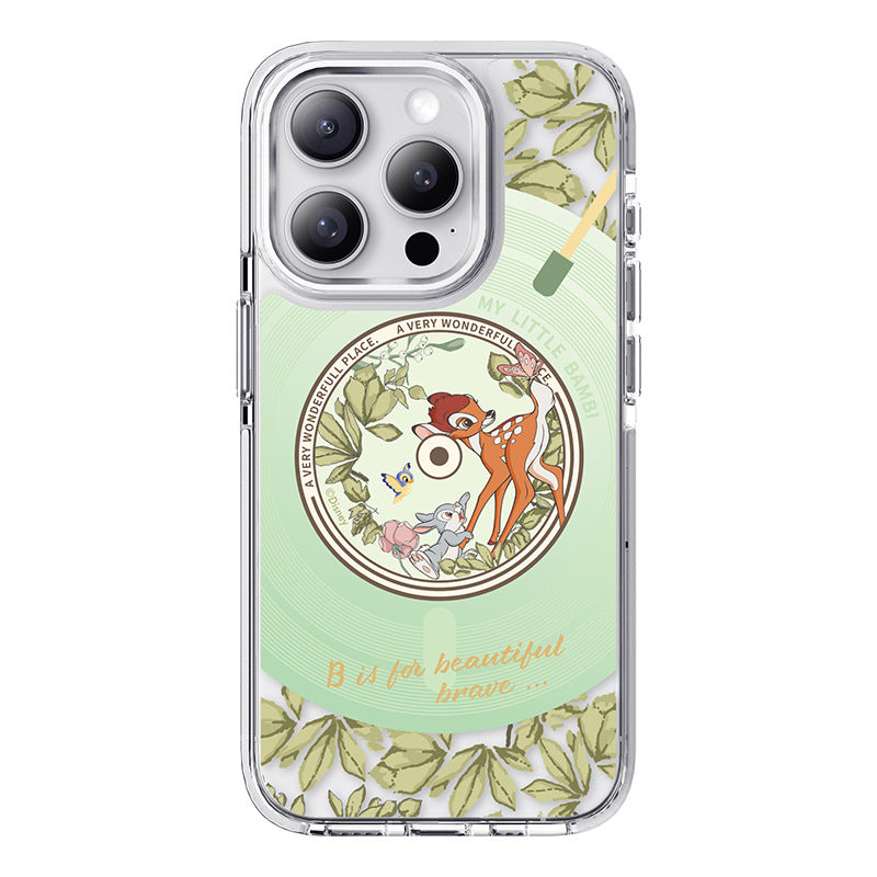 Disney Characters MagSafe Shockproof Transparent Protective Case Cover