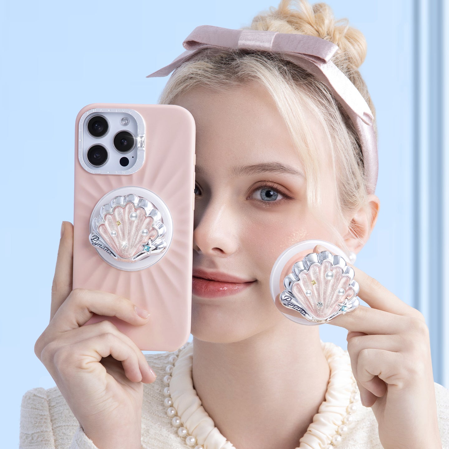 PYNANA Madeleine Jewelry Aesthetics & Handcraft MagSafe Phone Holder Grip Stand