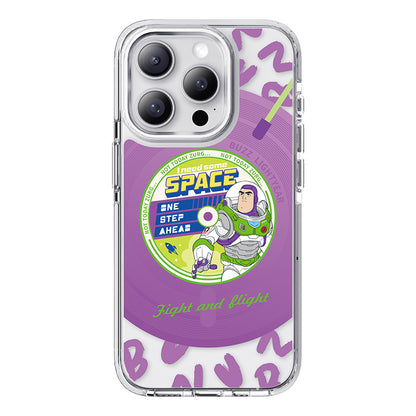 Disney Characters MagSafe Shockproof Transparent Protective Case Cover