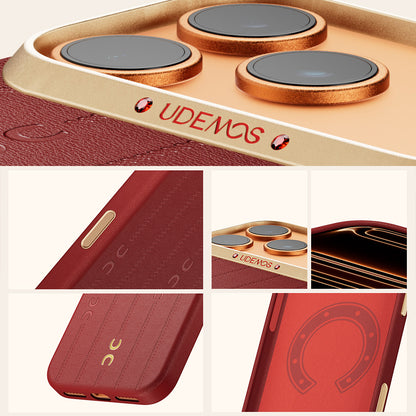 X-Doria Defense UDEMOS Windwalker MagSafe Pura-Tex Vegan Leather Art Case Cover