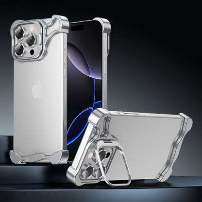 Armor King Wing Skeleton Lens Stand Frameless Anti-fall Metal Case Cover