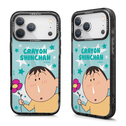 GARMMA Crayon Shin-chan Hello MagSafe Premium Military Grade Drop Tested Impact Case Cover
