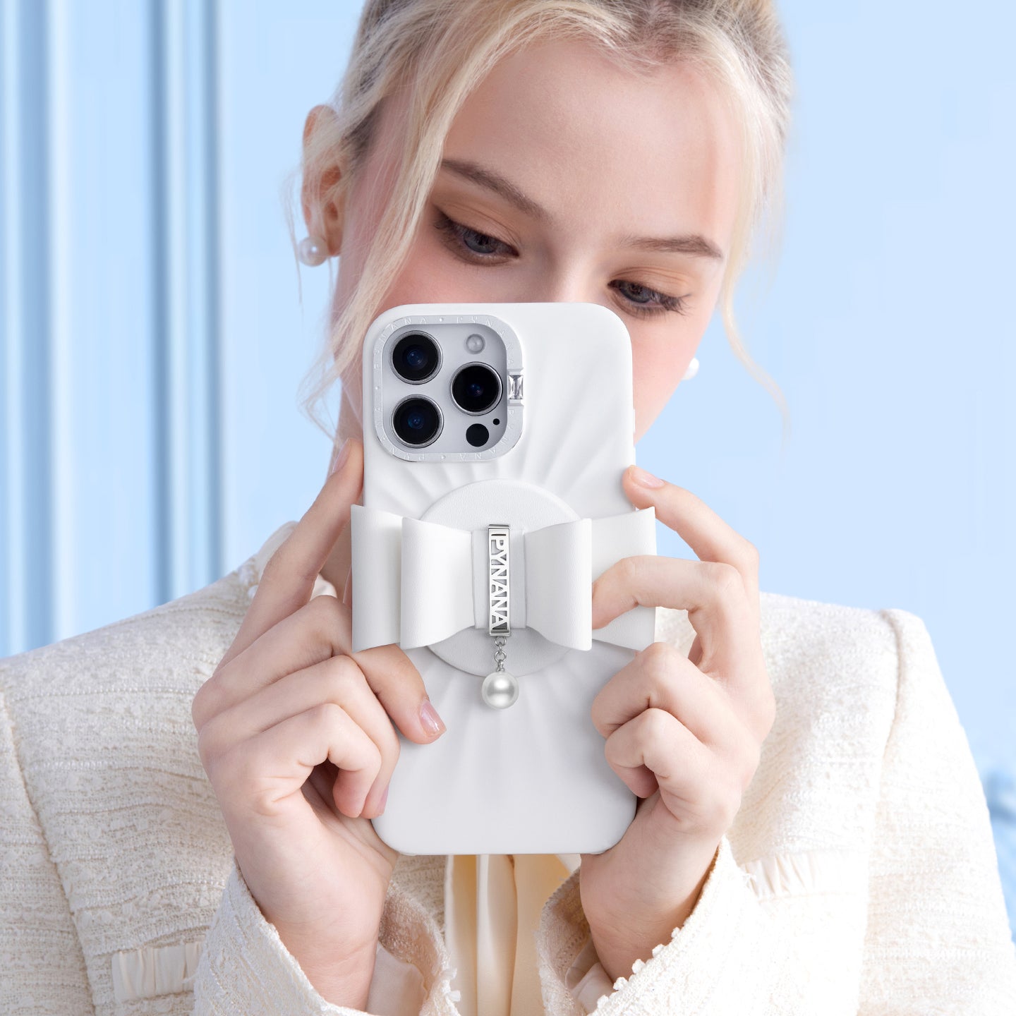 PYNANA Madeleine Jewelry Aesthetics & Handcraft MagSafe Phone Holder Grip Stand