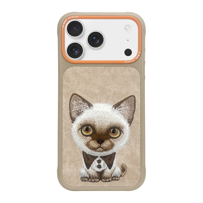 Nimmy Big Eyed Pets Cute 3D Embroidery Case Cover