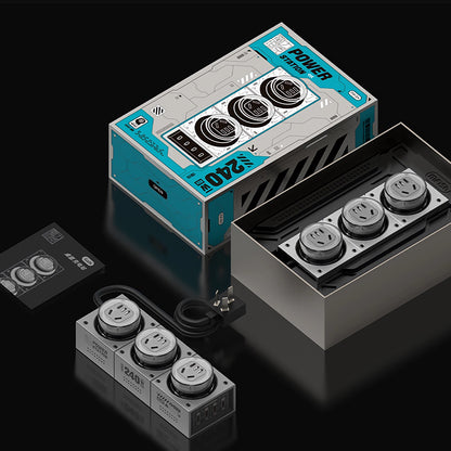 Mfish E-Tank Power Station 240W GaN PD Desktop Charger