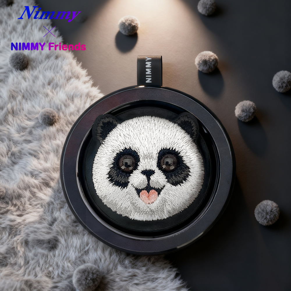 Nimmy Big Eyes Cute Pets 3D Embroidery Magnetic Bracket Phone Holder
