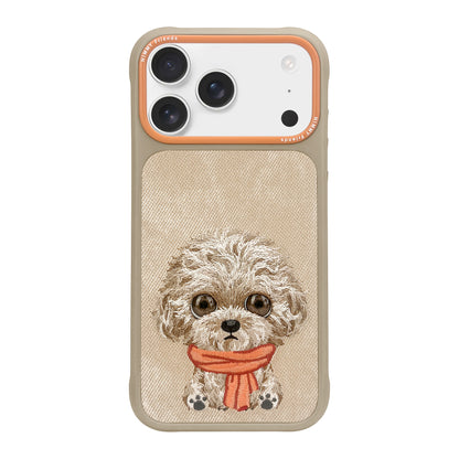 Nimmy Big Eyed Pets Cute 3D Embroidery Case Cover