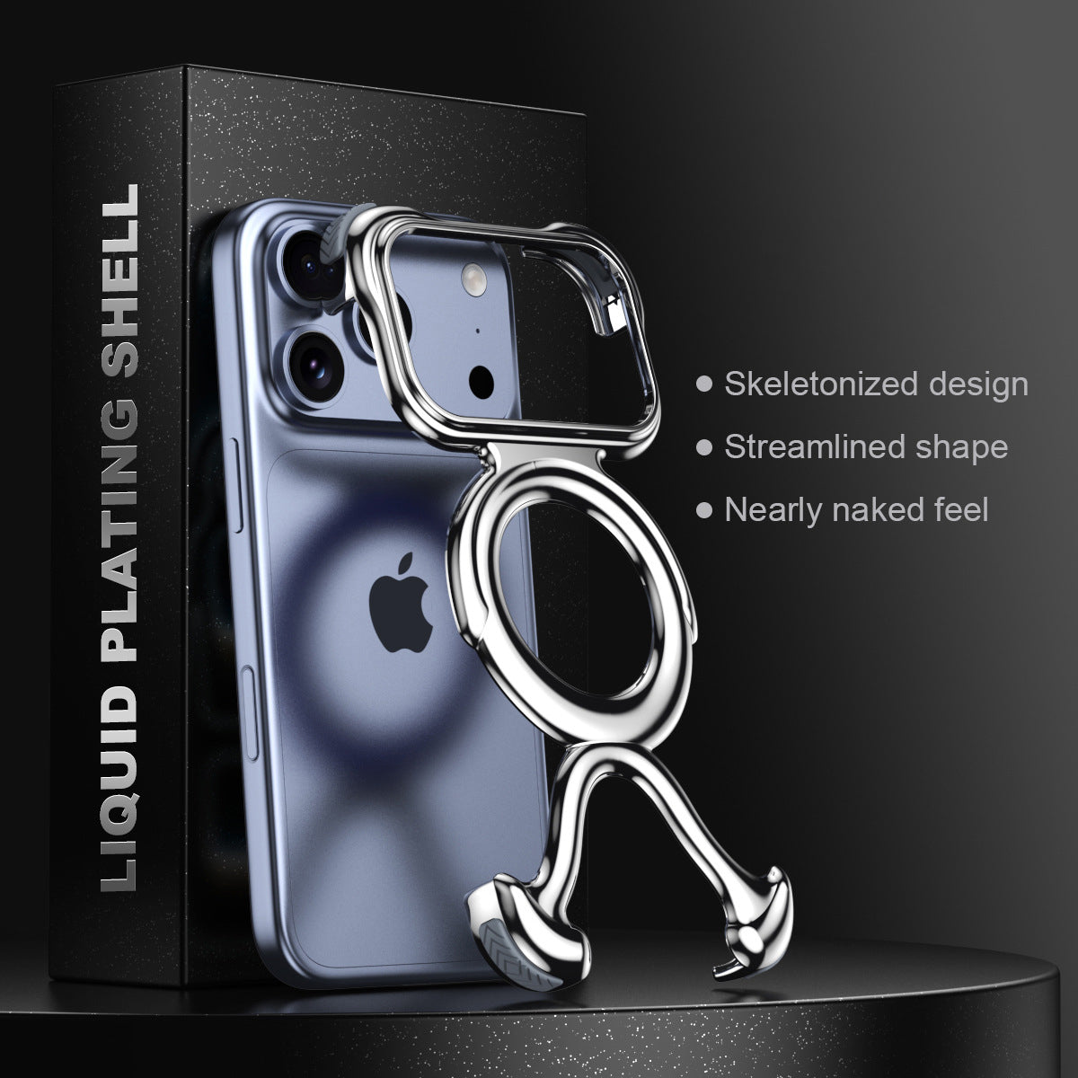 Armor King Chivalry MagSafe Air Cushion Liquid Metal Case Cover