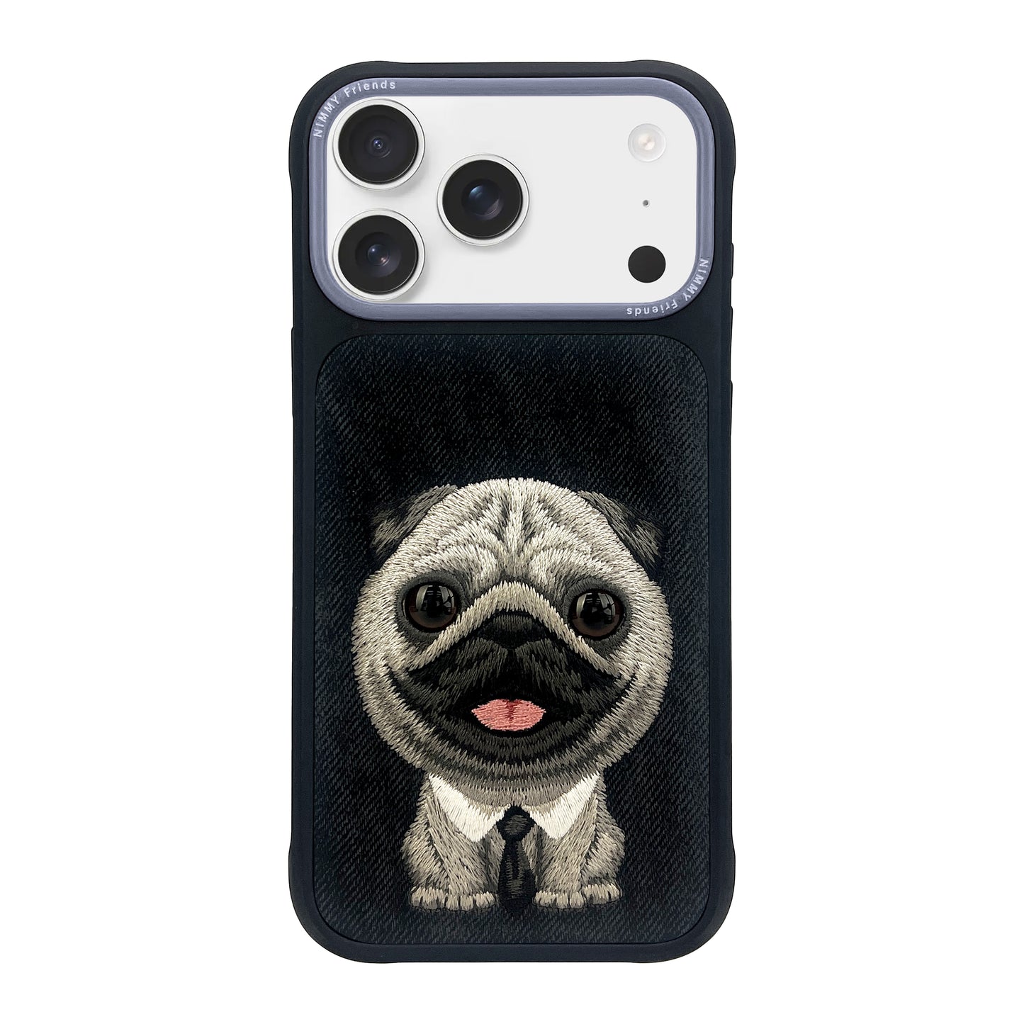 Nimmy Big Eyed Pets Cute 3D Embroidery Case Cover