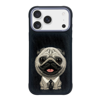 Nimmy Big Eyed Pets Cute 3D Embroidery Case Cover