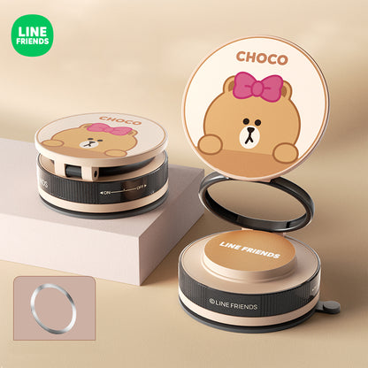 Line Friends Vacuum Suction Magnetic Folding Mount Phone Holder Navigation Bracket