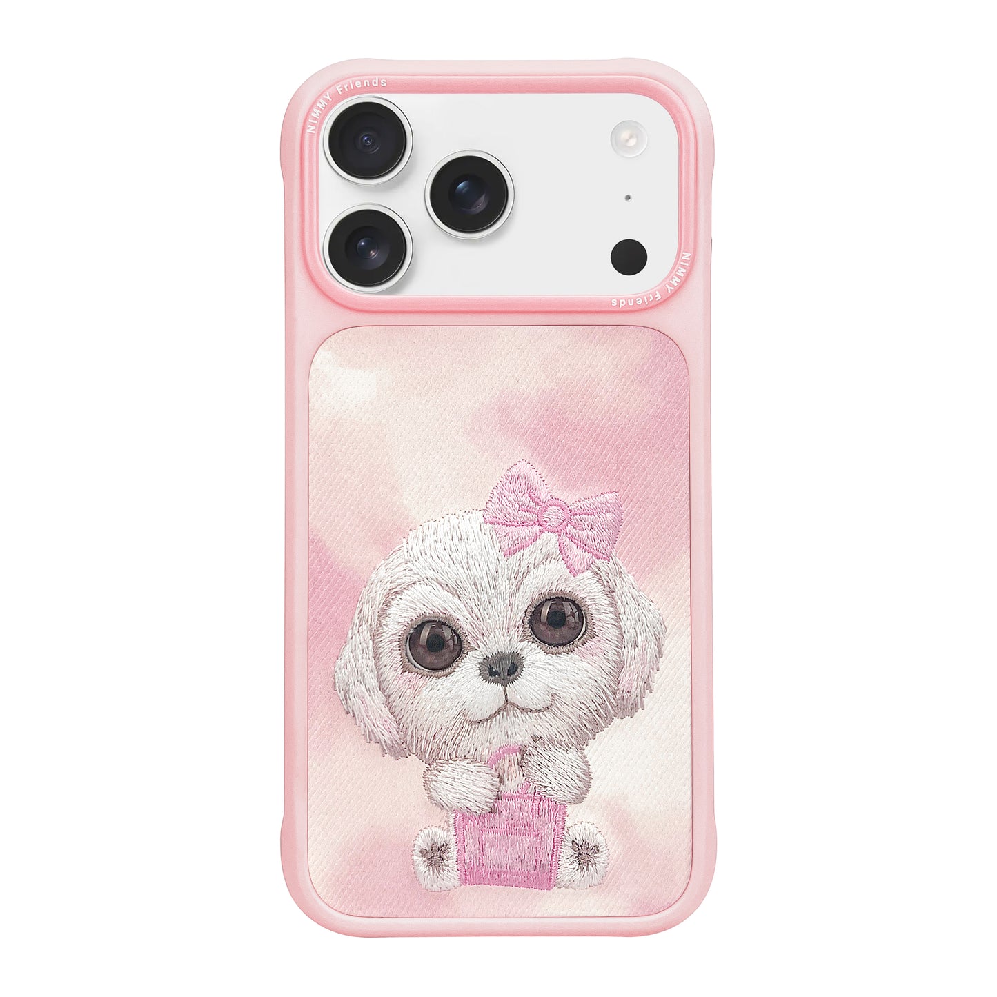 Nimmy Big Eyed Pets Cute 3D Embroidery Case Cover