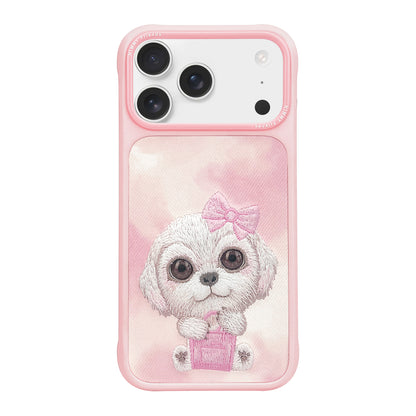 Nimmy Big Eyed Pets Cute 3D Embroidery Case Cover