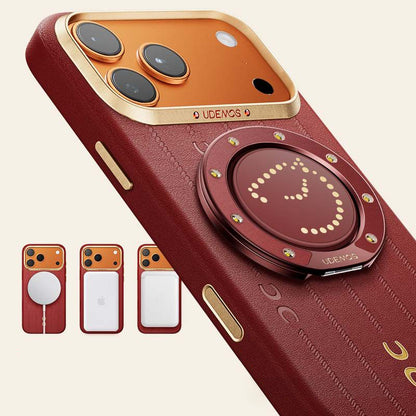 X-Doria Defense UDEMOS Windwalker MagSafe Pura-Tex Vegan Leather Art Case Cover