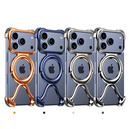 Armor King Chivalry MagSafe Air Cushion Liquid Metal Case Cover