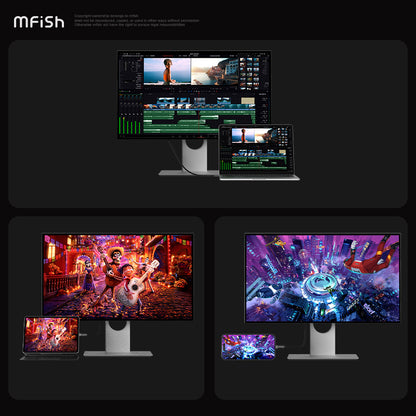 MfiSh Power Viper 240W 40Gbps USB4 Thunderbolt Type-C Data Cable Charging Line