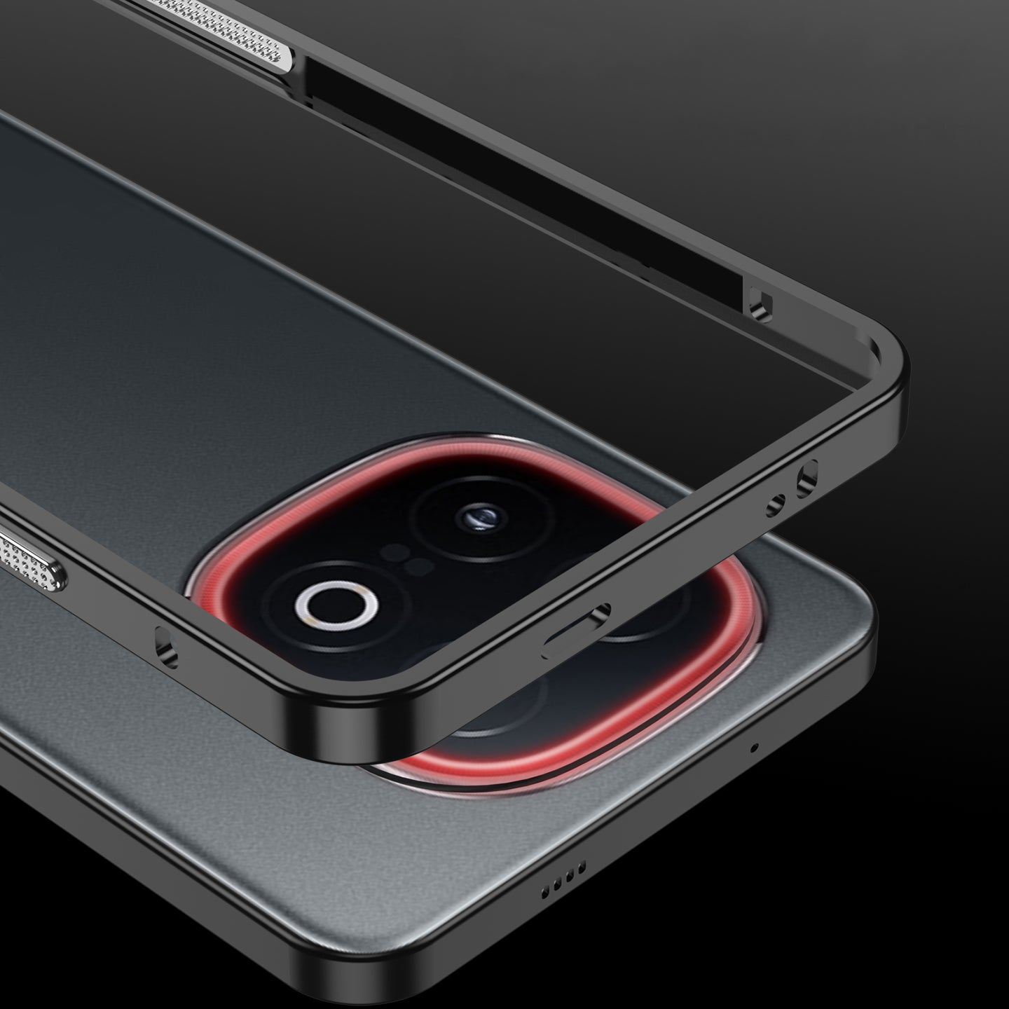 Armor King Supercar Heat Dissipation Metal Bumper Case Cover