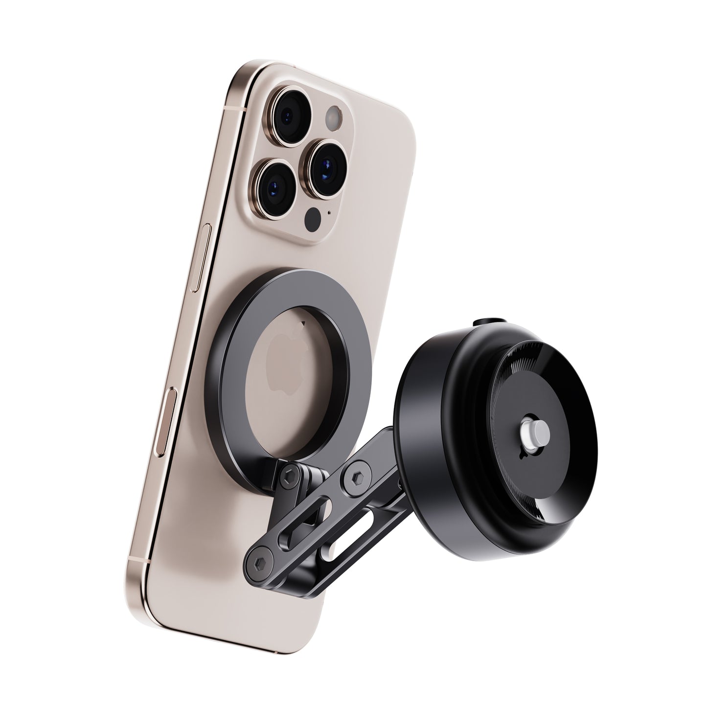 Armor King Electric Vacuum Suction Magnetic Phone Mount 3-Axis Foldable Car Navigation Bracket