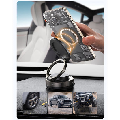 Armor King 360° Vacuum Suction Magnetic Phone Mount Car Navigation Bracket