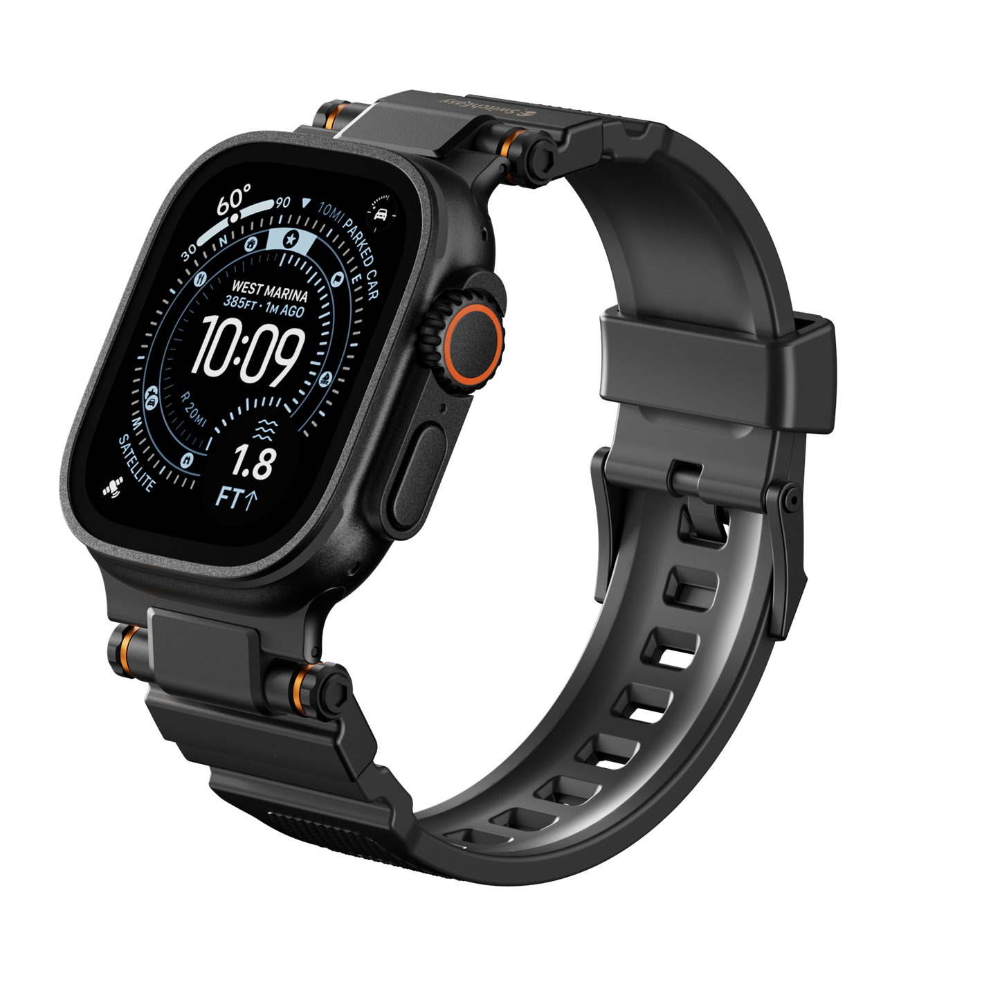 SwitchEasy Rugged Silicone Watch Band Apple Watch Strap